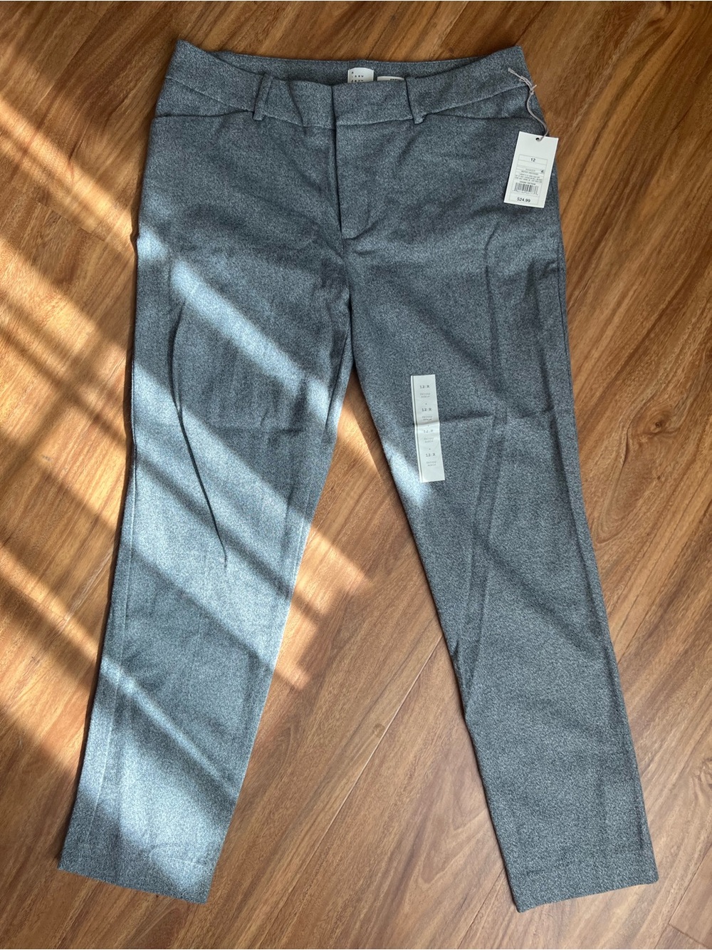 a new day Women's Straight Leg Dress Pants in Heather Gray